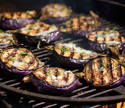 BBQ eggplant