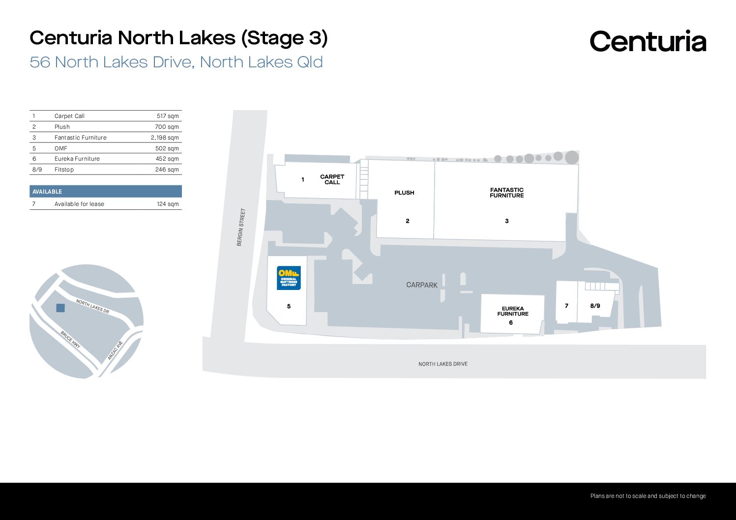 Centuria North Lakes_centre plan Stage 3